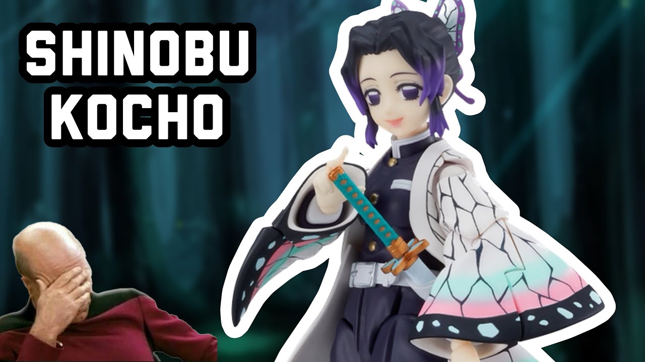 Figma Demon Slayer: Kimetsu no Yaiba Shinobu Kocho Deluxe Edition Action Figure Review 鬼滅の刃
