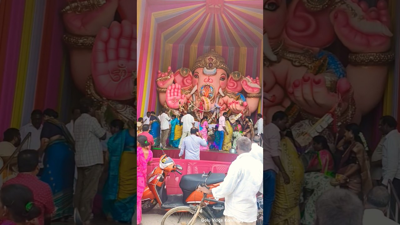 BADA GANESH 😍🙏😍.   .#viral #shorts #trending #ganesh #ganpati #karimnagar