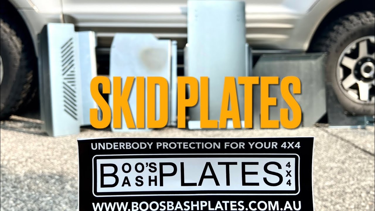 Skid Plates Installation - Boos Bash Plates - Montero Pajero