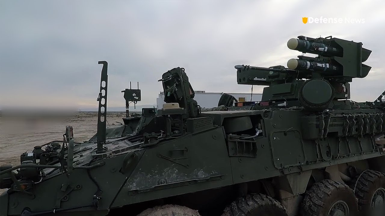 Dlaczego amerykański pocisk rakietowy M SHORAD Stryker wykorzystuje zar&oacute;wno pociski Stinger, jak ...