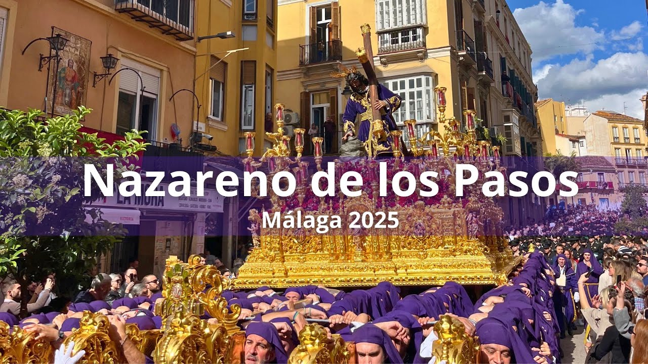 Nazareno de los Pasos por Carretería ~ Málaga 2025 ~ Vera Cruz de Campillos
