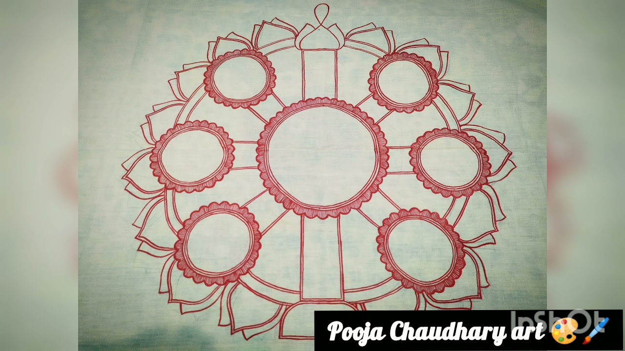 Mithila painting||kohbar design part-1||modern art||Purain Design||Art||Pooja Chaudhary art 🎨🖌️||