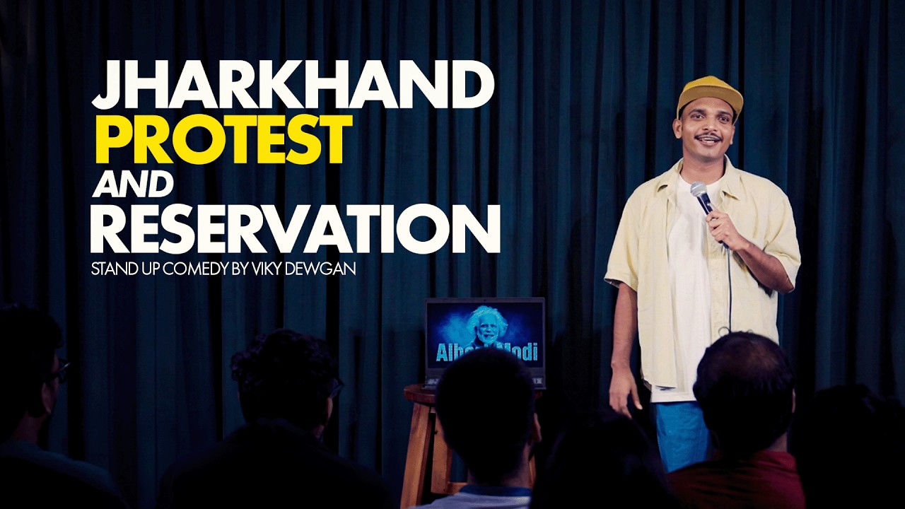Jharkhand Student Protest And Reservation  | Standup Comedy By Viky Dewgan 