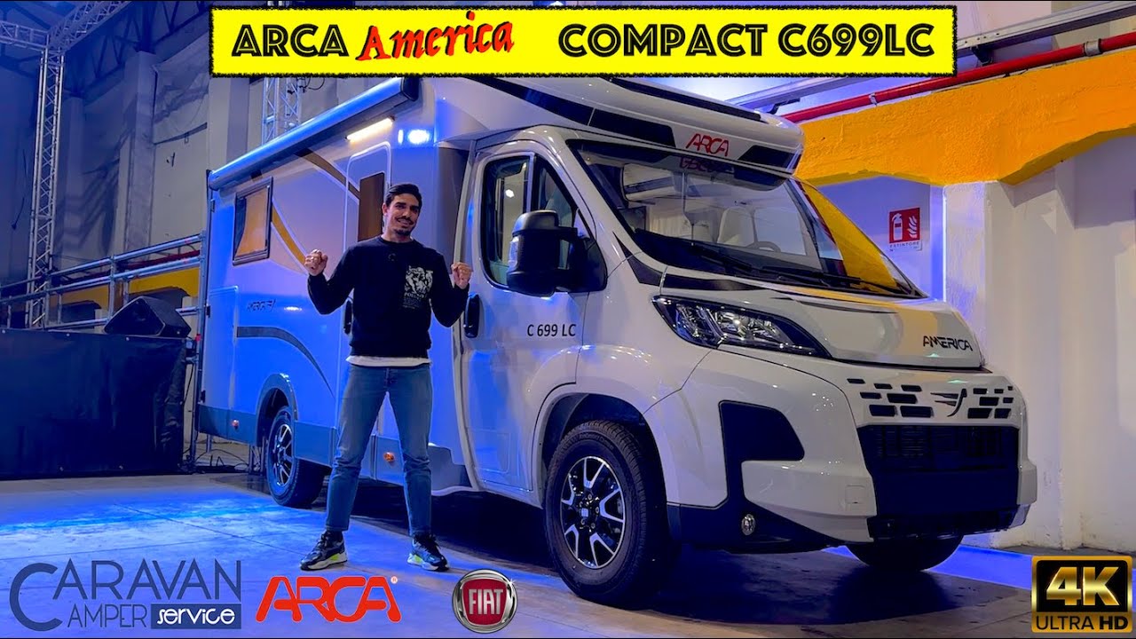 🌍Arca America C699LC - DESIGN INNOVATIVO E SPAZI OTTIMIZZATI !