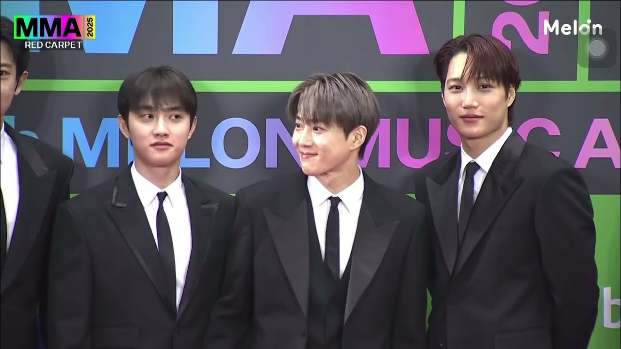 Exo red carpet MMA 2025