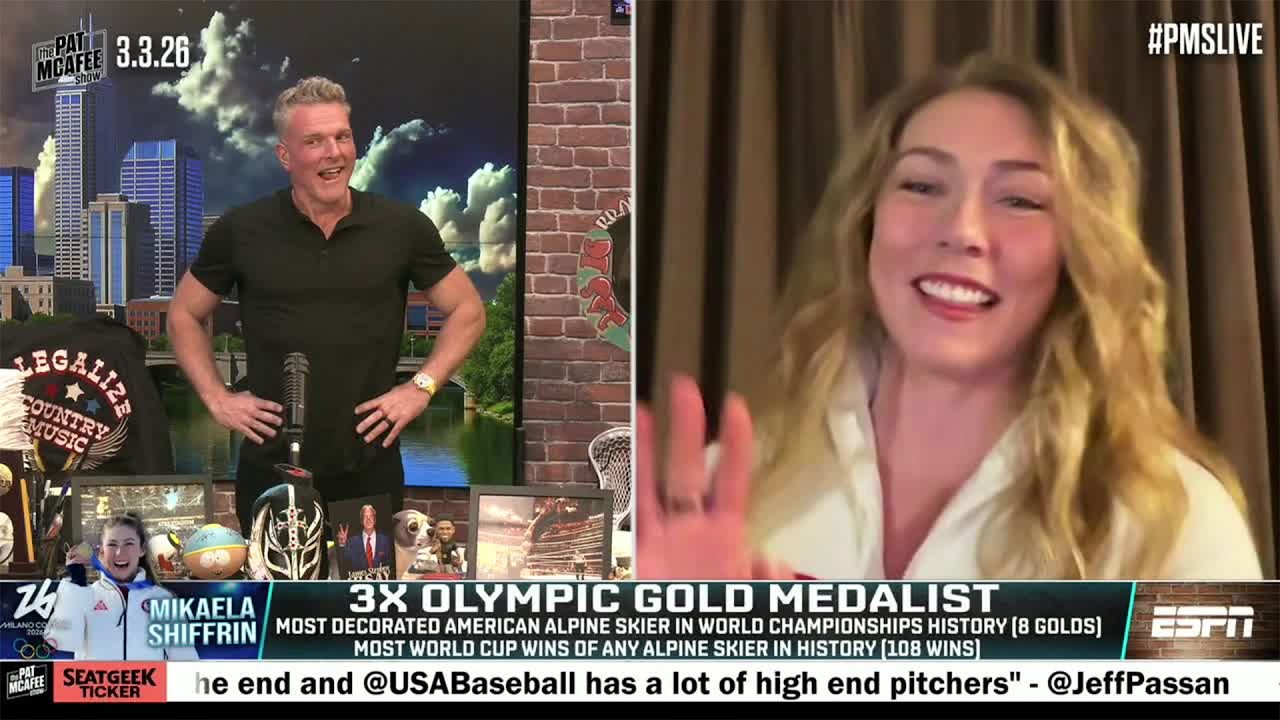 Mikaela Shiffrin CALLS OUT Pat & the boys for being WORLD-CLASS YAPPERS 🗣️ | The Pat McAfee Show