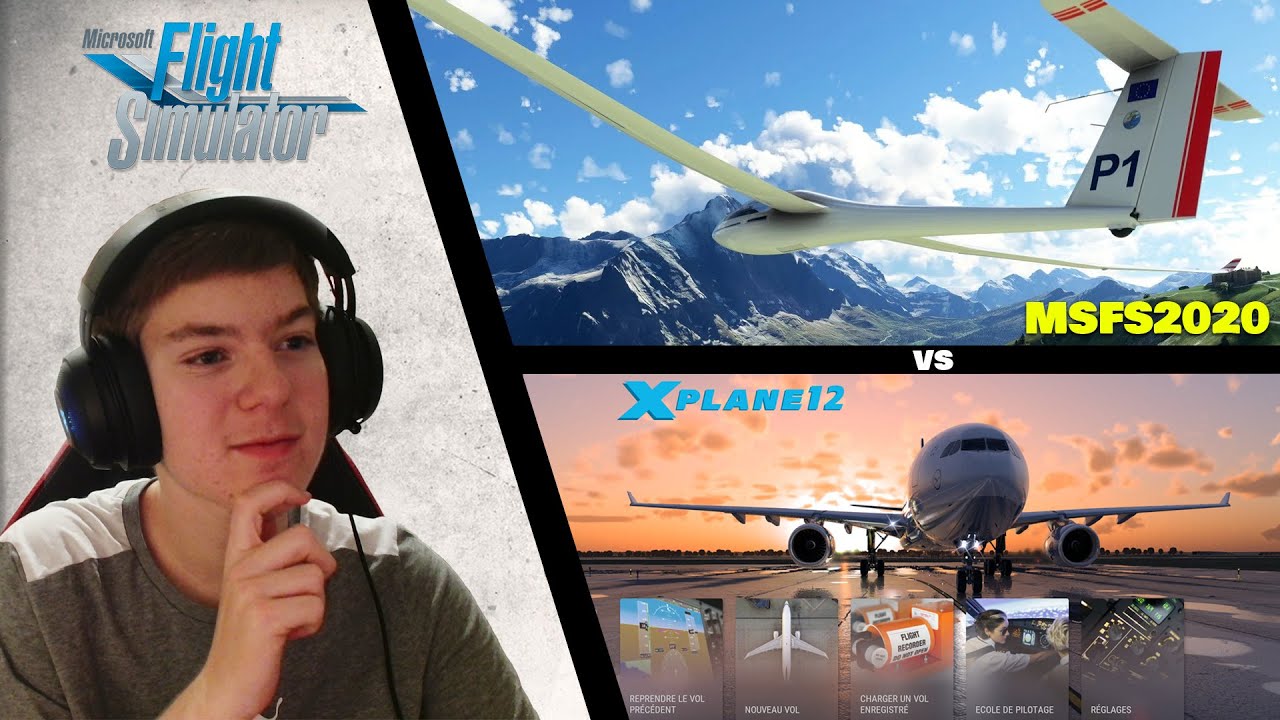 Ce SIMULATEUR de VOL est-il MEILLEUR que FLIGHT SIMULATOR 2020 ? MSFS2020 VS Xplane12 ✈️