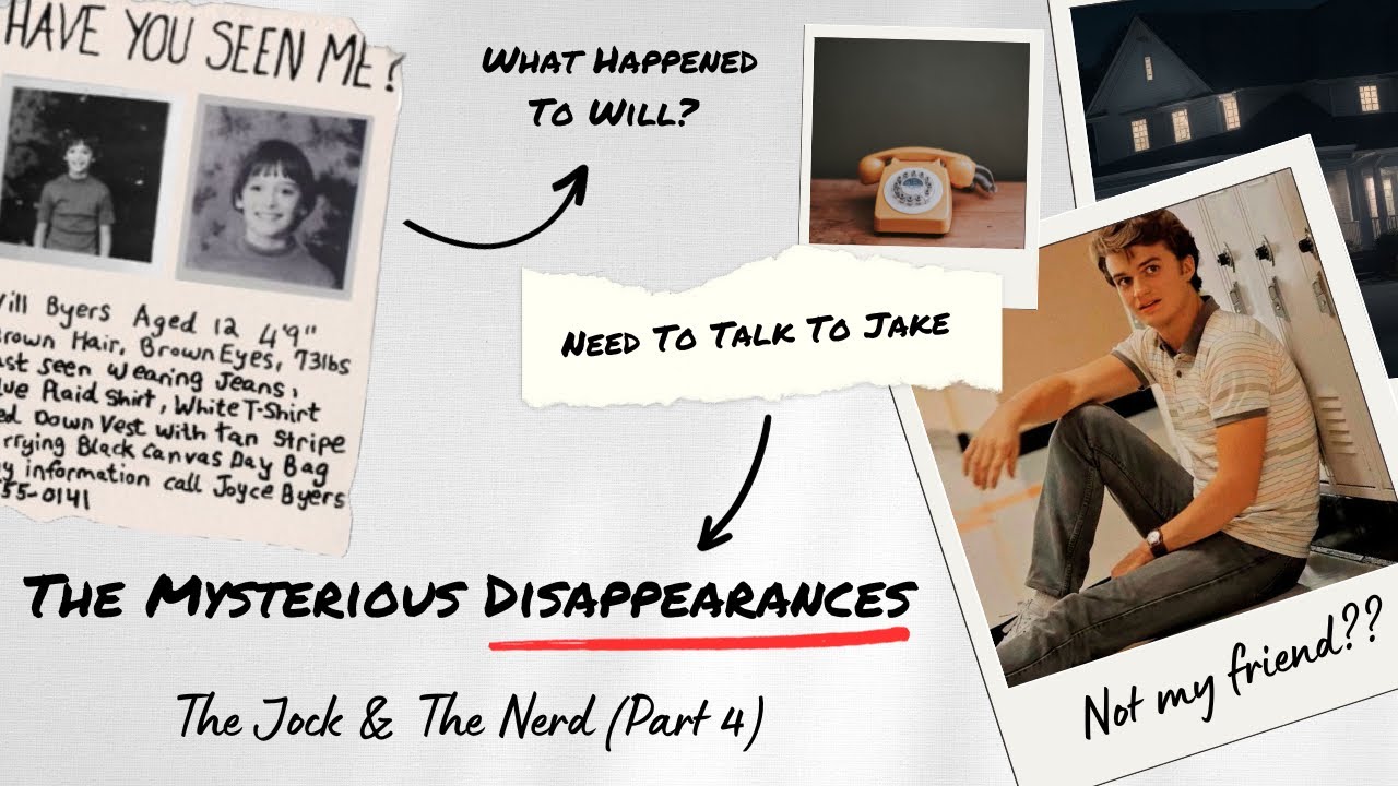 The Mysterious Disappearances | The Jock & The Nerd (Part 4) | Steve Harrington AI Voice