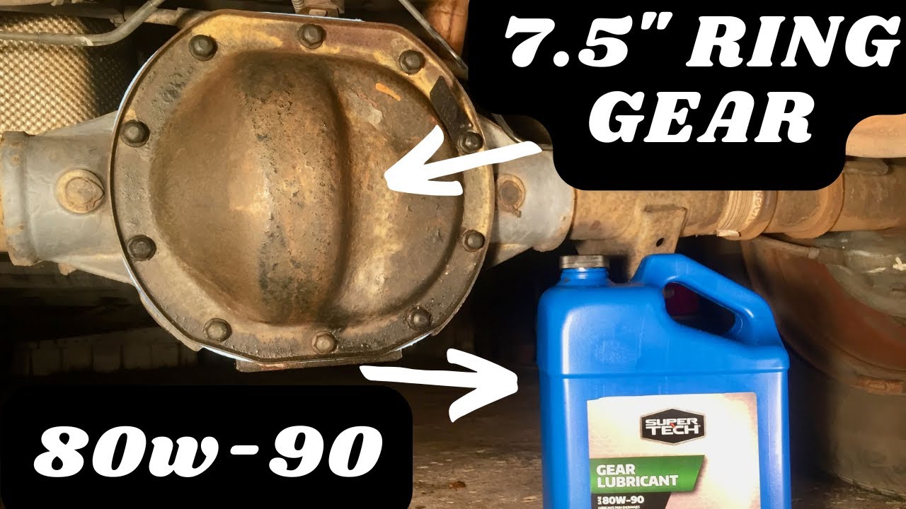 Ford Ranger Rear Differential Fluid Change 7.5