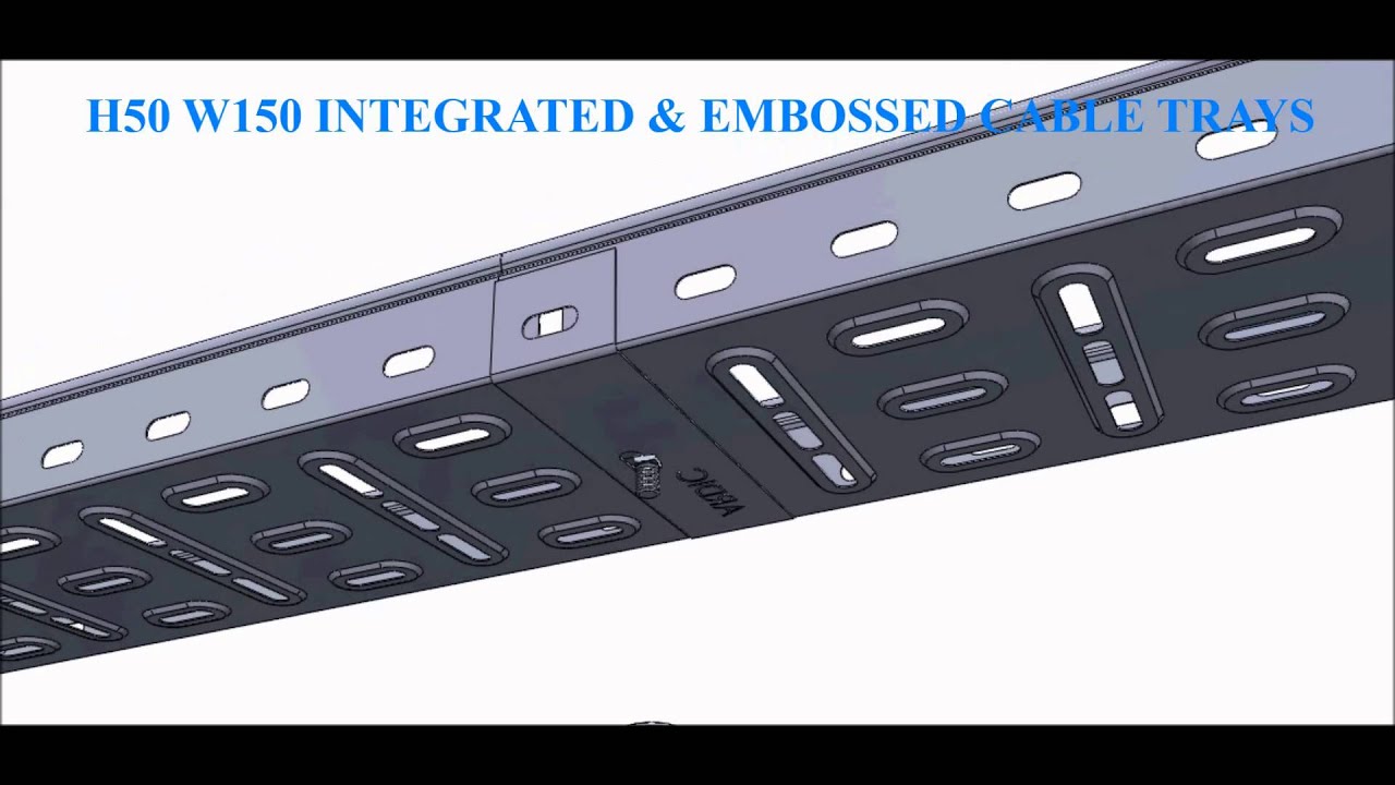 ARDI&Ccedil; ELEKTRİK H50 W150 INTEGRATED & EMBOSSED CABLE TRAYS