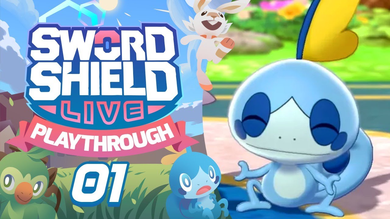 I'M SO EXCITED! - Pok&eacute;mon Sword and Shield Playthrough! #01
