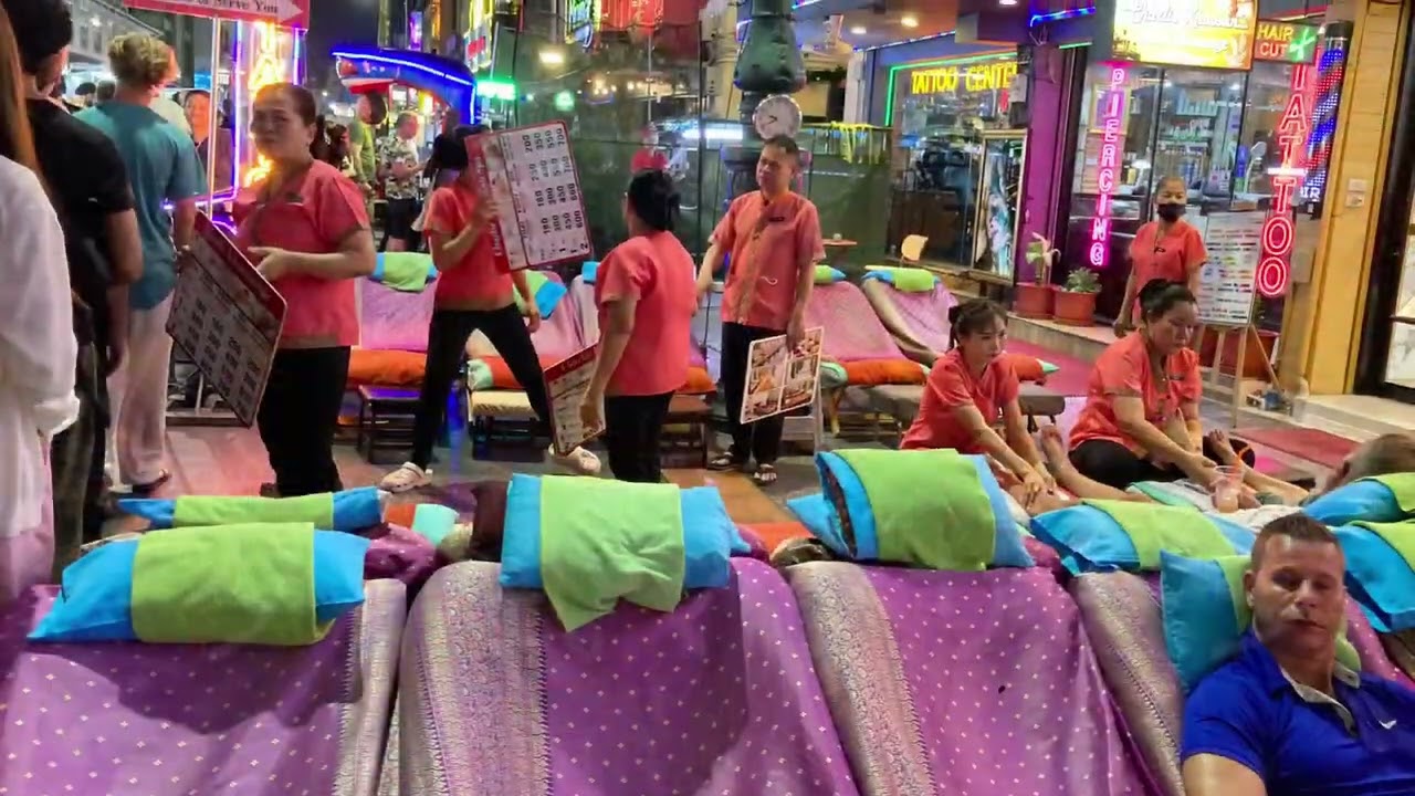 バンコク　カオサンの夜