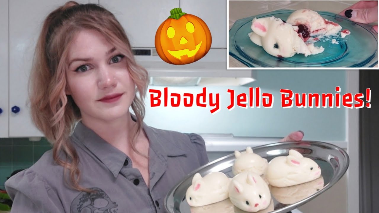Exploding Cherry Cheesecake Bunny Jello - Retro Time Machine