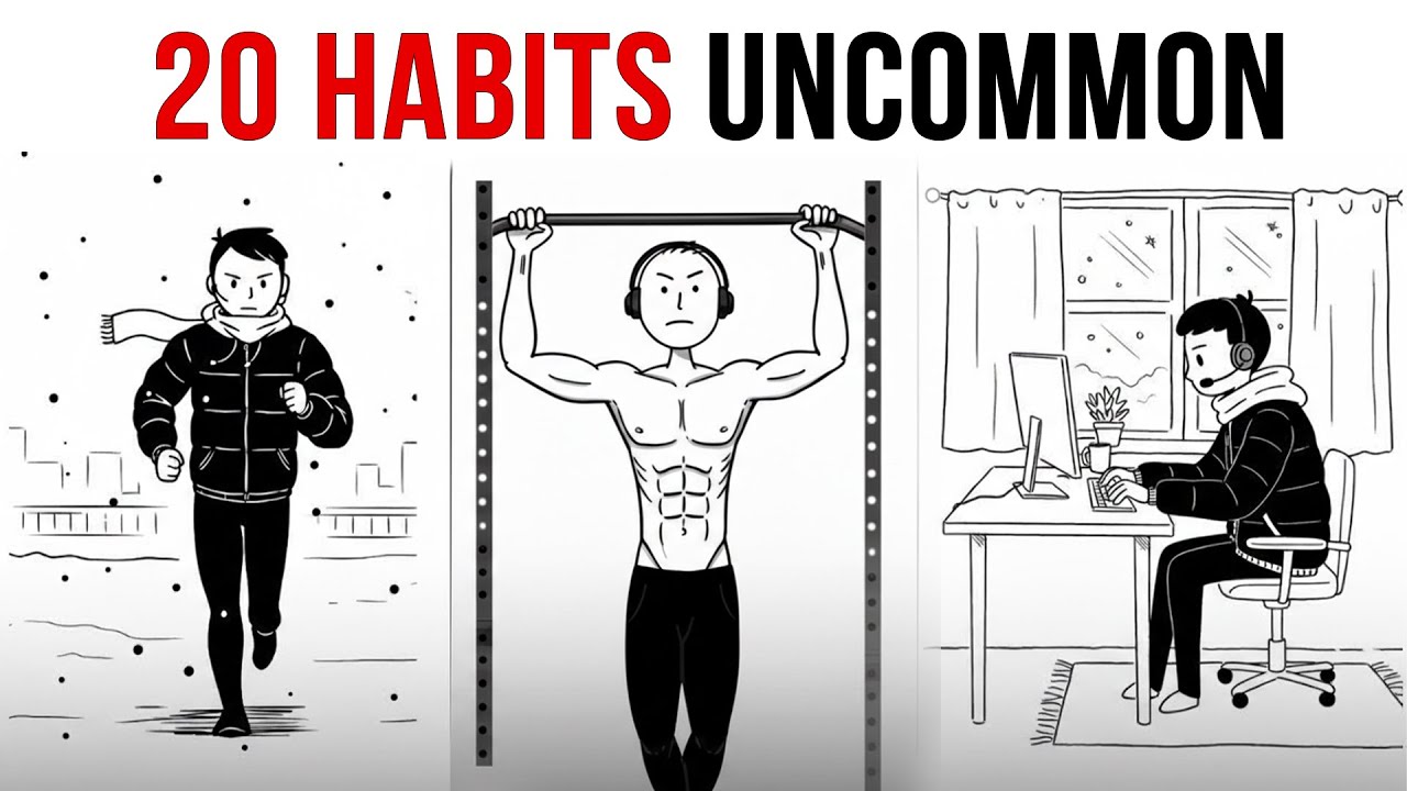 20 Habits That Make You BUILT DIFFERENT (Discipline, Focus & Self-Control)