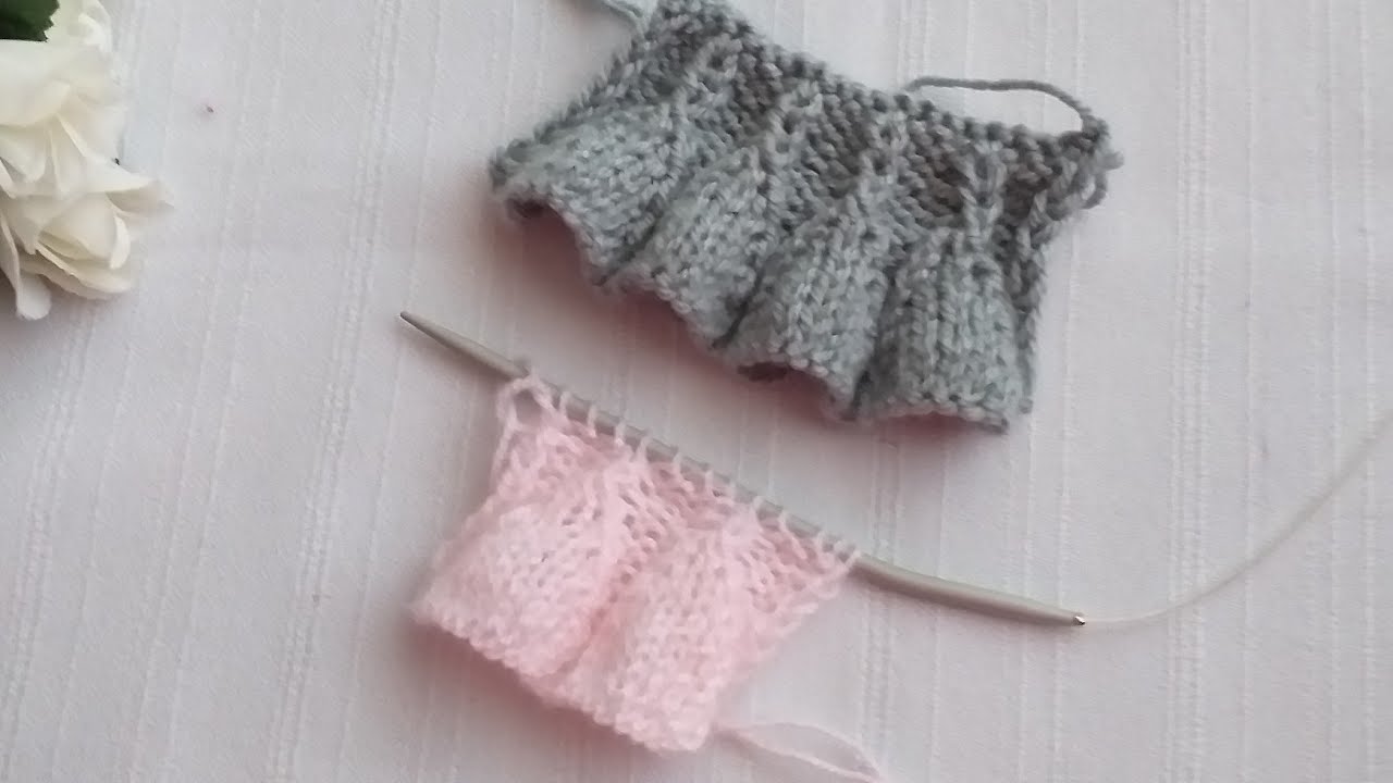 Olan con bella terminación #6./Tejidos y Bordados con Lily. 🧶🌷