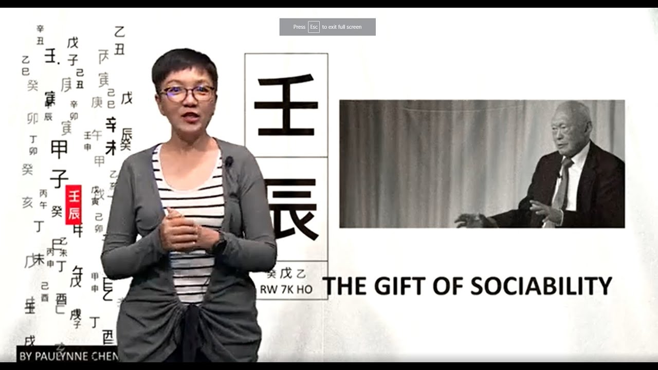 #29 REN CHEN (壬辰)/WATER DRAGON: THE GIFT OF SOCIABILITY