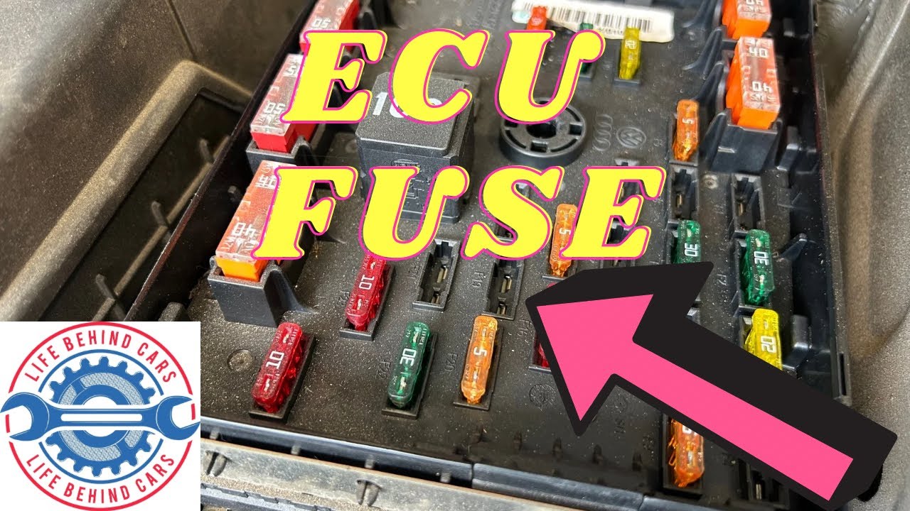 VW Passat Diesel 2012 ECU Fuse Location