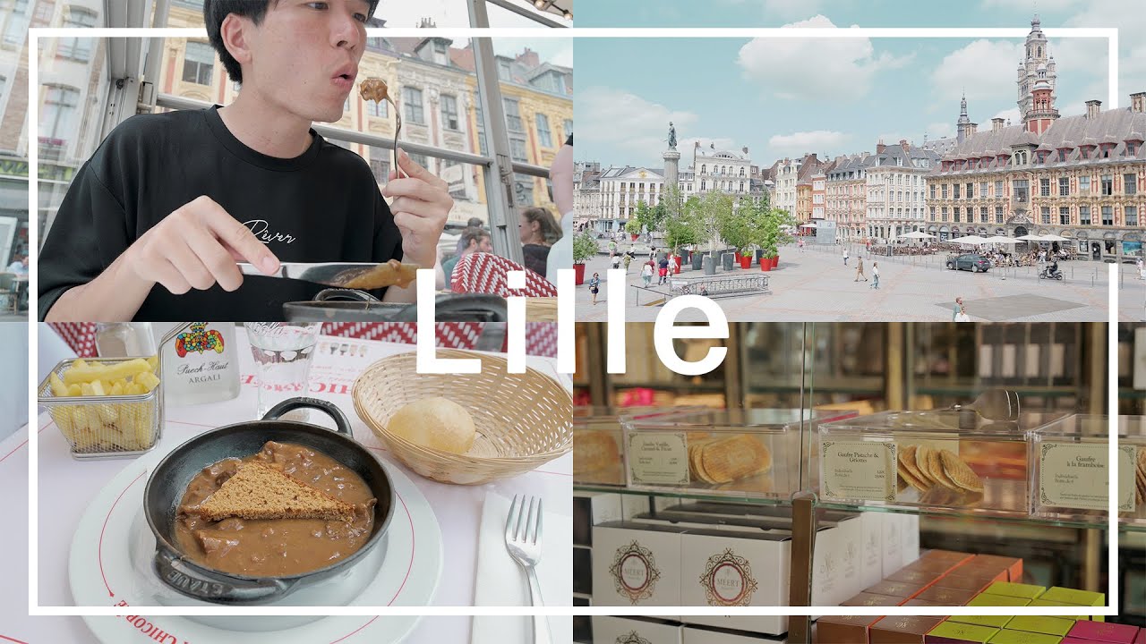 【Vlog】大学生の時に留学していたフランス・リールをぶらぶら (Day6)
