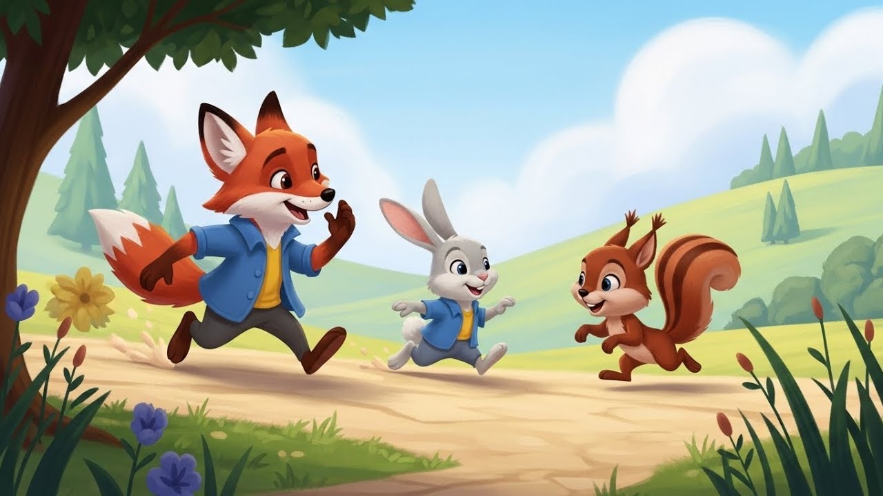 🌳🐾 The Forest’s Big Day
