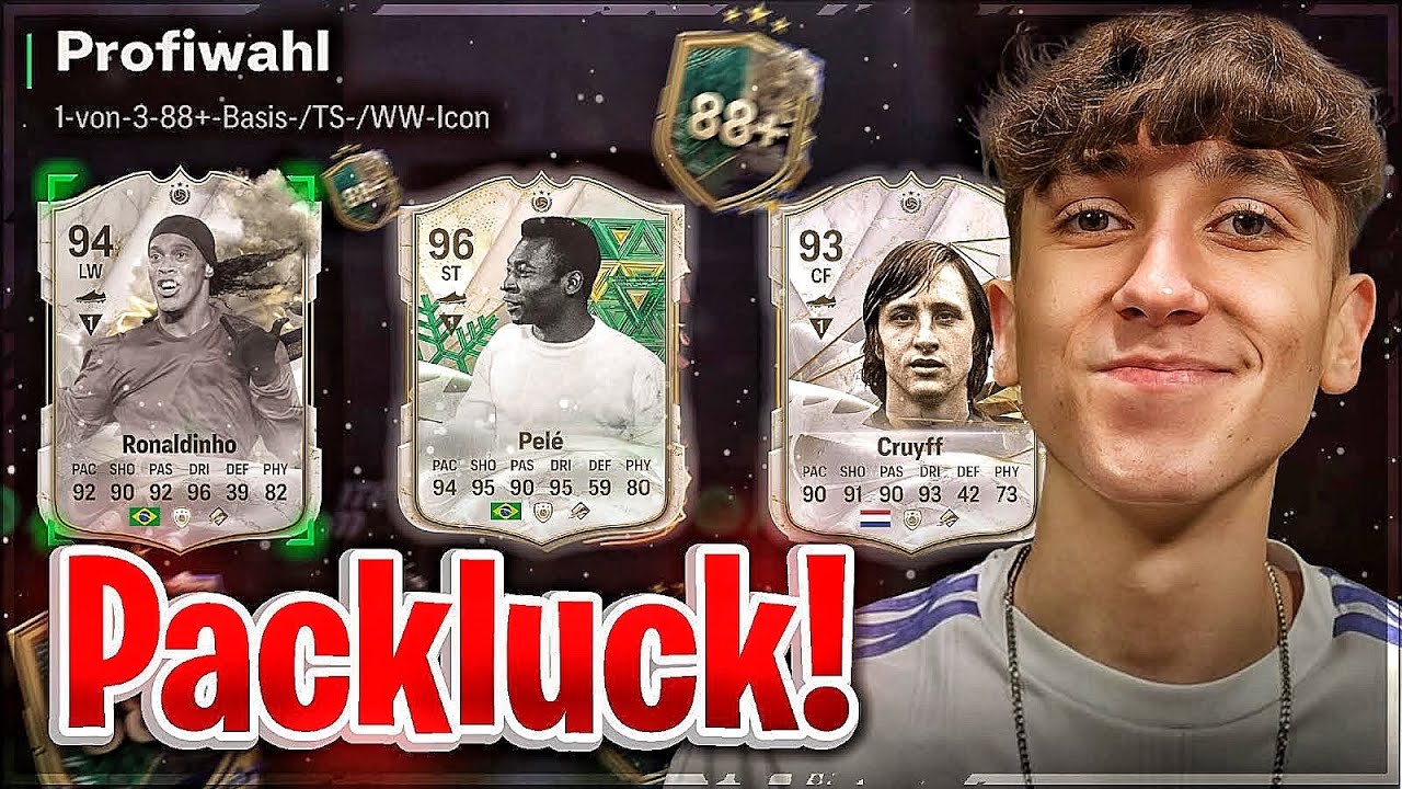 EAFC 24: WTF! 🚨 PACKLUCK in 6x 88+ BASE/THUNDERSTRUCK/WINTER WILDCARD ICON PICKS!! 🔥😱