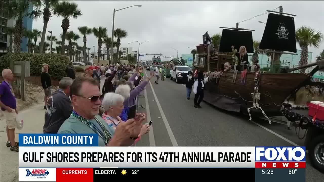 Gulf Shores prepares for its 47th annual parade