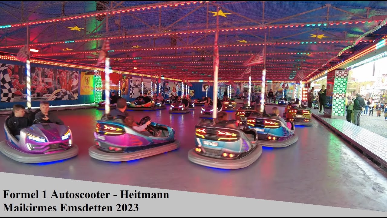 Formel 1 Autoscooter - Heitmann (Offride Video) Maikirmes Emsdetten 2023