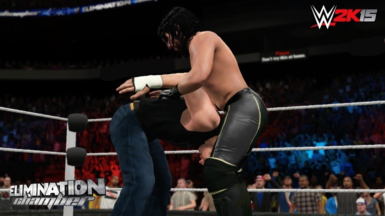 WWE 2K15 Elimination Chamber 2015 - Seth Rollins vs Dean Ambrose - Main Event Match!