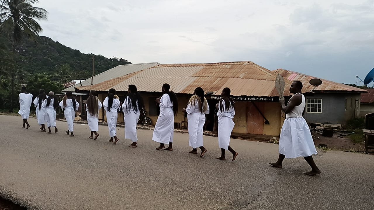 Day One of the Otu of Igarra passage: Commencement of Burial Rites