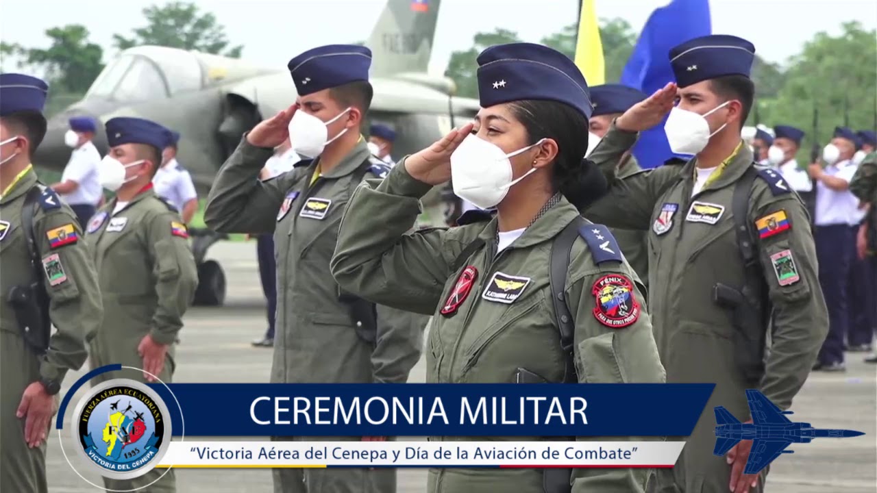 Ceremonia Militar con motivo de conmemorarse el XXVI Aniversario de la Victoria Aérea del Cenepa
