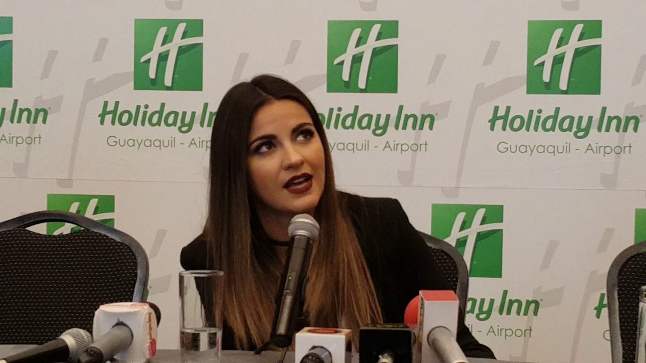 MAITE PERRONI - RUEDA PRENSA - GIRA ECUADOR - EN VIVO - TOUR LOVE - 2016 - GYE