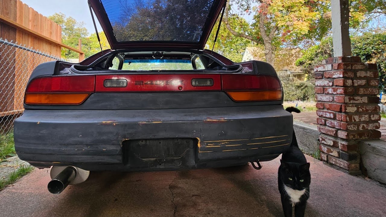180SX Type X Taillights For My S13 240SX!