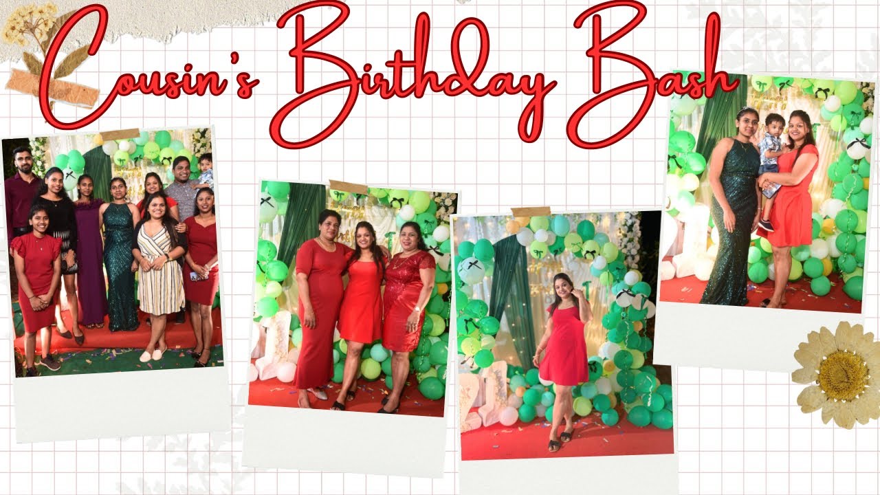COUSIN’S 21st BIRTHDAY BASH♥️✨🔥 ||Konkani vlog ||