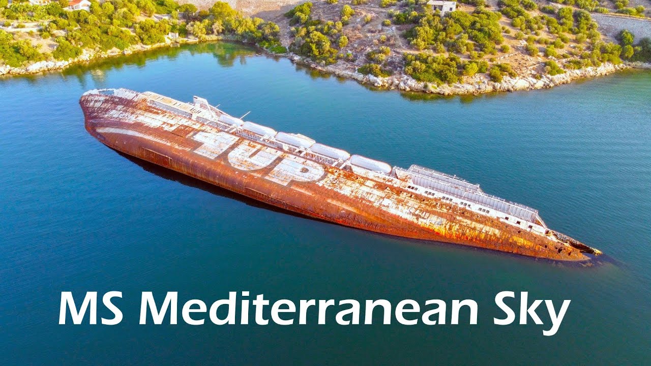 MS Mediterranean Sky shipwreck