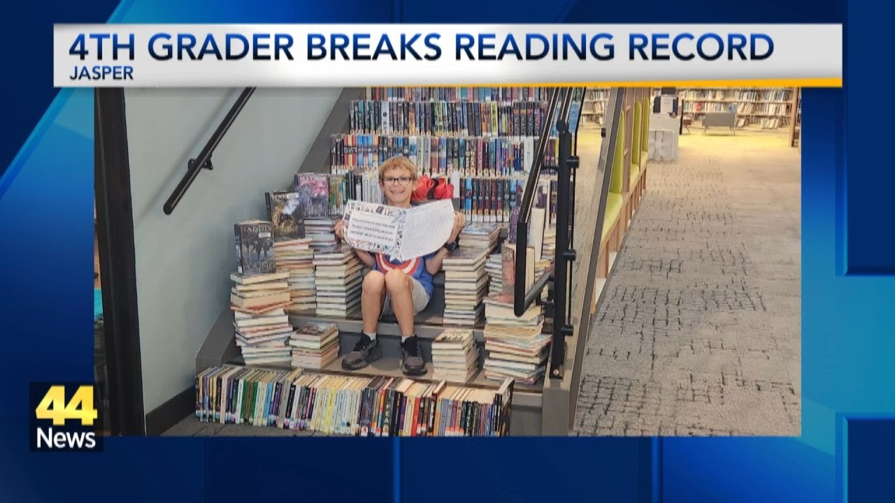 Local student breaks national reading record