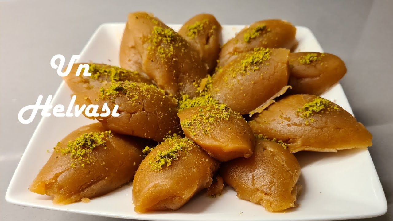 Soğusa bile kıvamını asla kaybetmez 👍 İpeksi kıvamıyla kolay  sıvıyağlı un helvası
