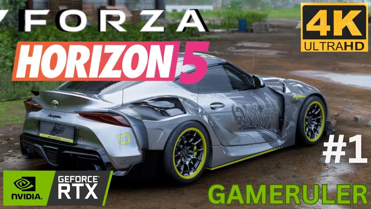 FORZA HORIZON 5 : RTX 3060 12GB ( 4K 60FPS MAX SETTINGS RTX ON ) #1