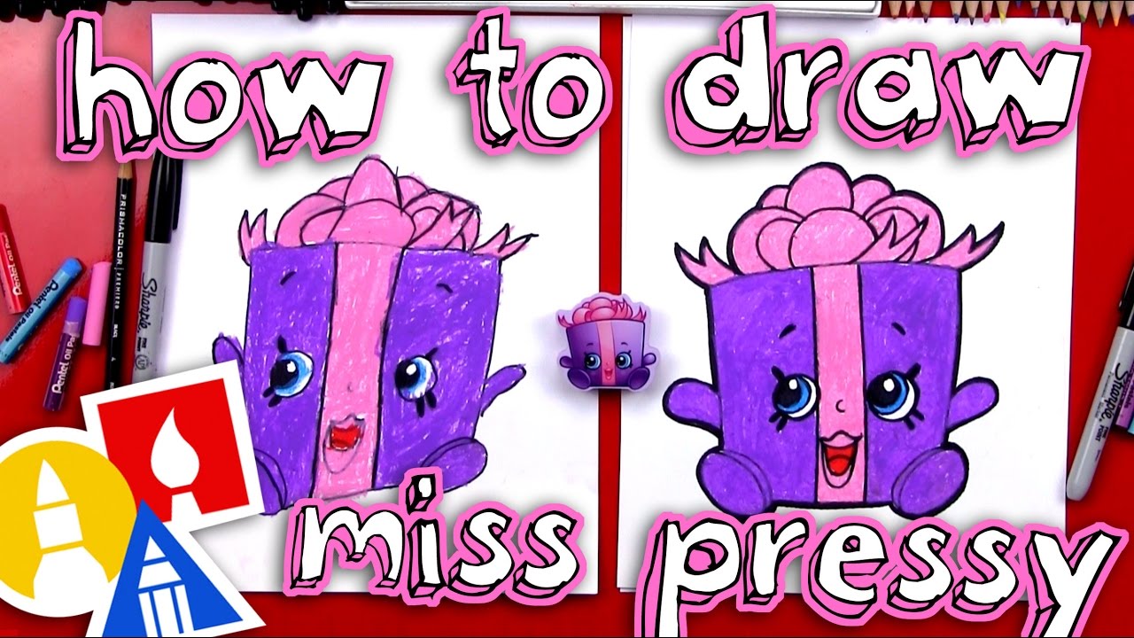 How To Draw Miss Pressy Shopkins