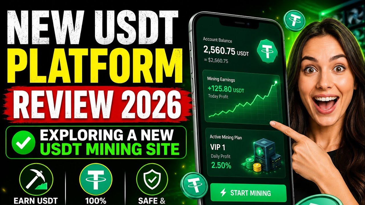 New USDT Platform Review 2026 | Exploring a New USDT Mining Site