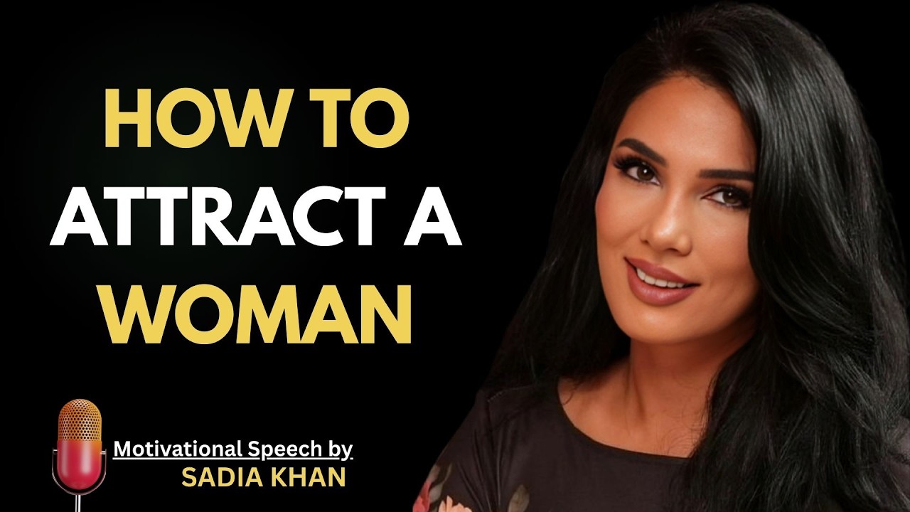 How to Attract Any Woman Without Chasing  🔥 | Sadia Khan