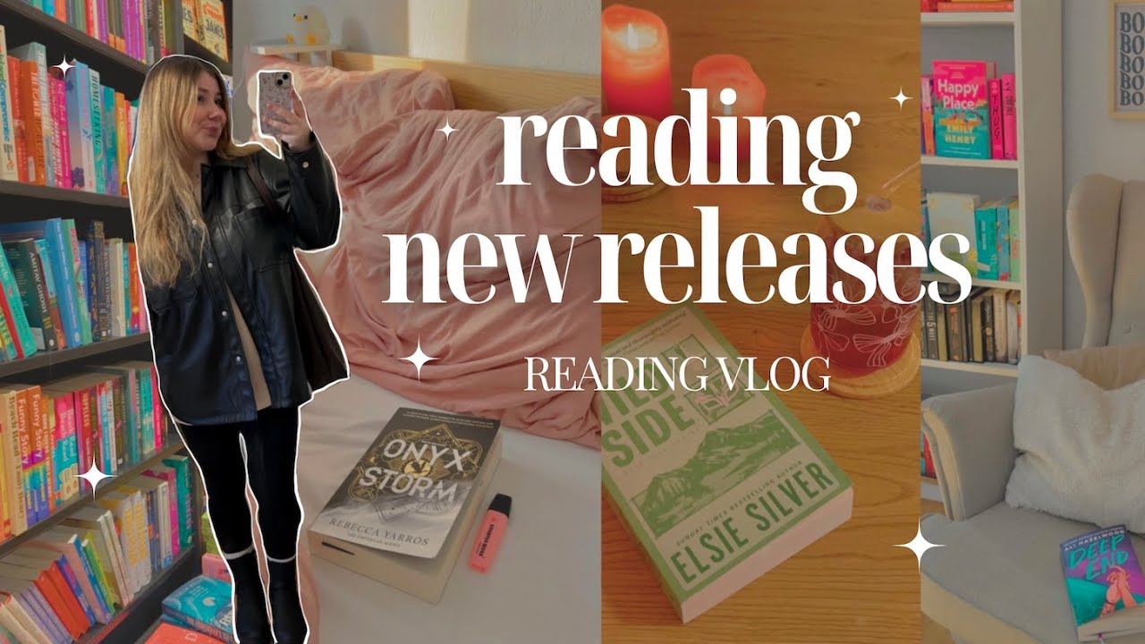 reading new releases 🧸 | reading vlog