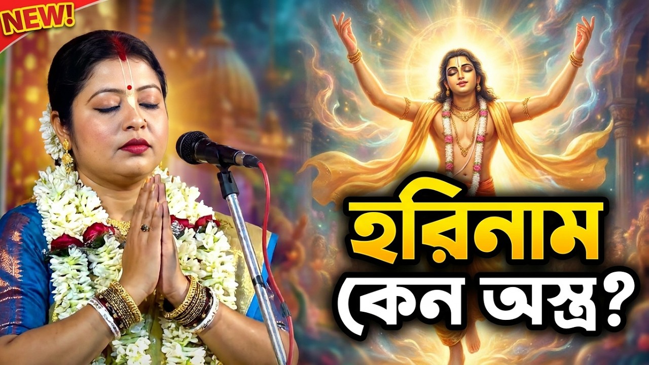 মাধবী বৈরাগ্য কীর্তন || শ্রীচৈতন্যদেব কলিযুগে হরিনামকে অস্ত্র হিসাবে ধারন করেছিলেন কেন? #lilakirtan