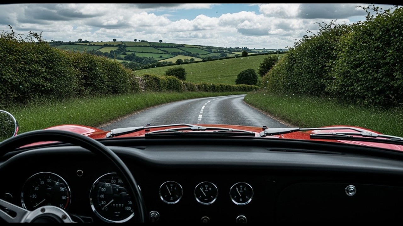 UK Countryside Dashcam Drive | Peaceful Village Roads