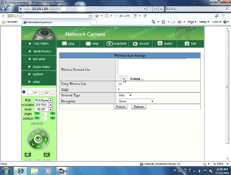 Security_ How To Configure Wireless Set Up Of The Apexis Ip Camera