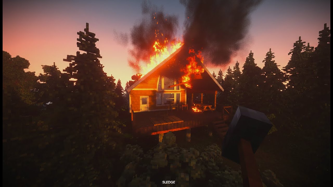 I SET a BEAUTIFULL CABIN  on FIRE — Fire Alarm Failed | Teardown