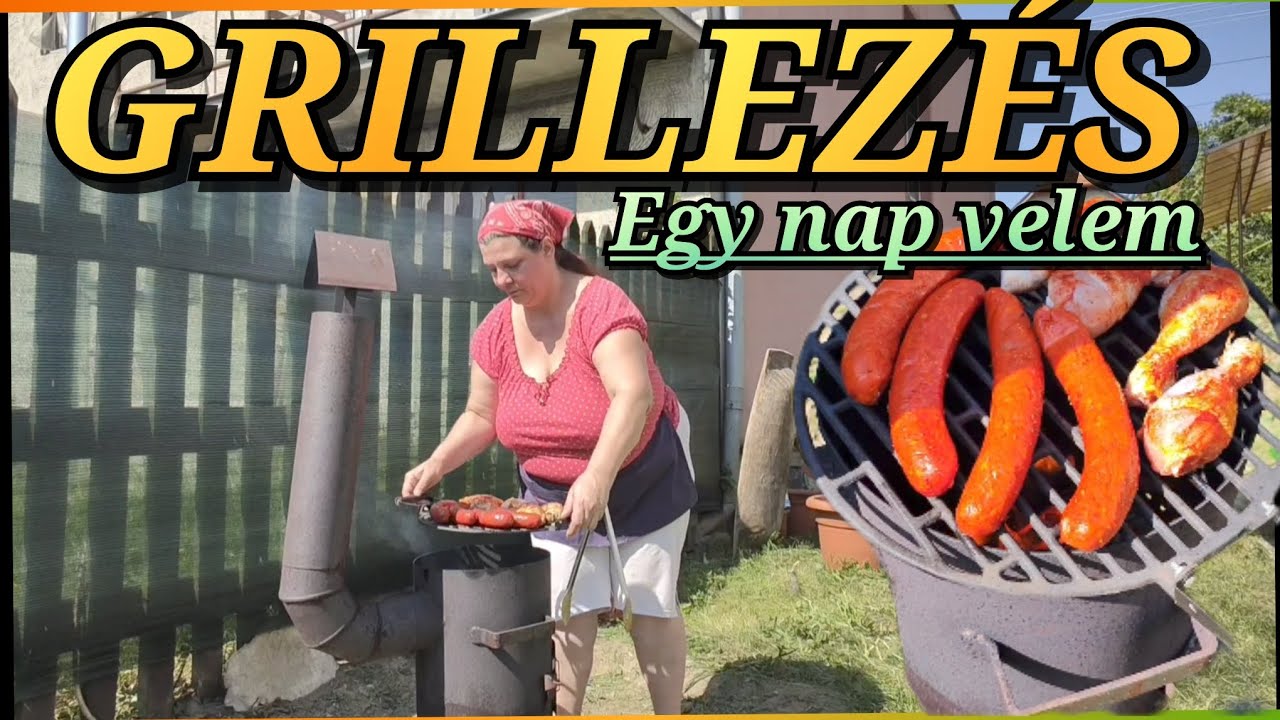 Egy nap velem!Grillezés#vlog/Magyar ASMR