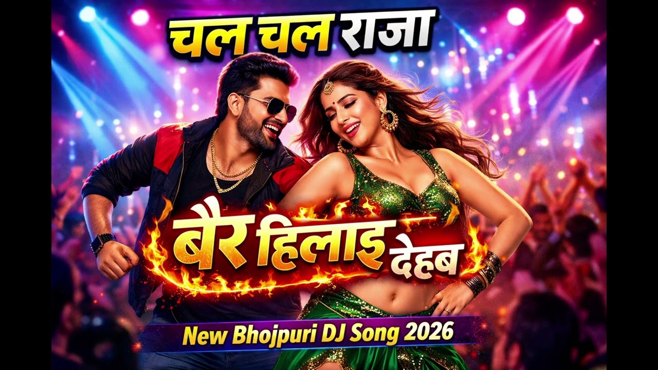 चल चल राजा 🔥 बैर हिलाई देहब | New Bhojpuri Dance Song 2026 | Trending DJ Song