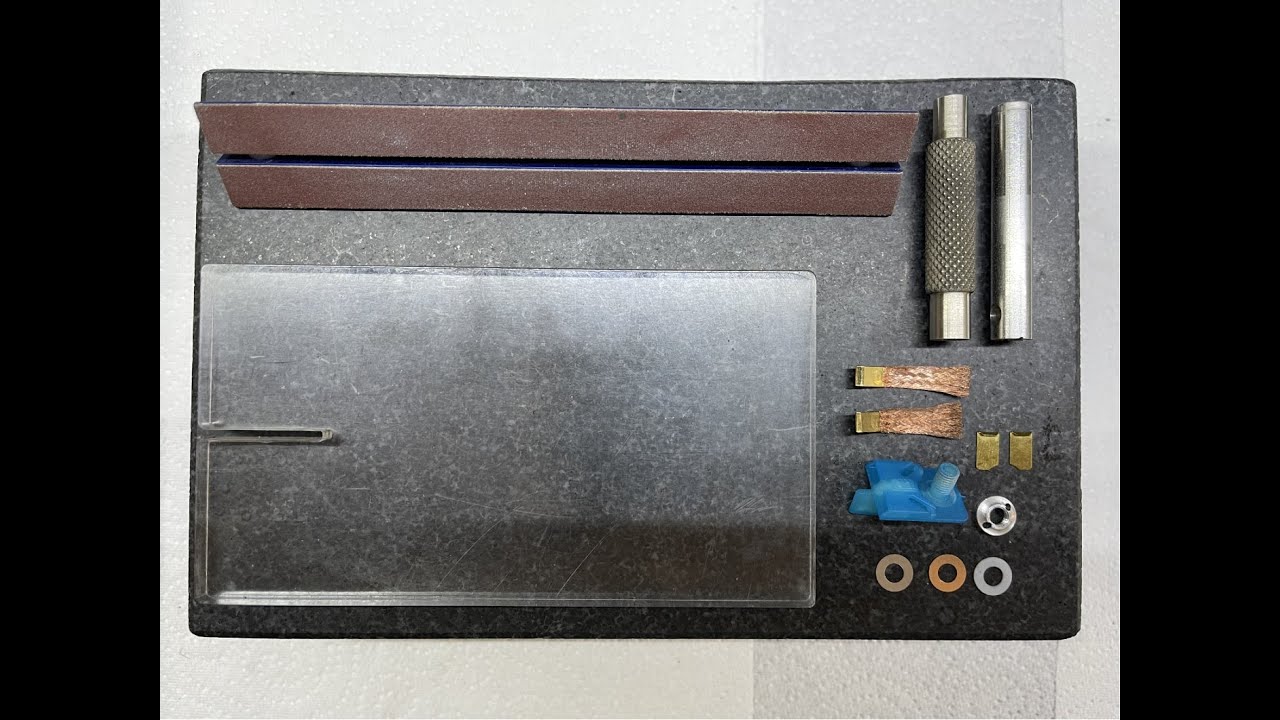 How to prepare a threaded slot guide