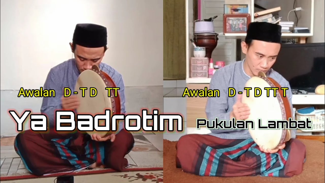 Tutorial Hadroh Ya Badrotim Pukulan Lambat