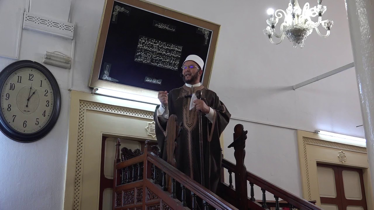 خطبة الجمعة حول اليهود في القرآن الكريم دروس و عبر للدكتور منير الكمنتر