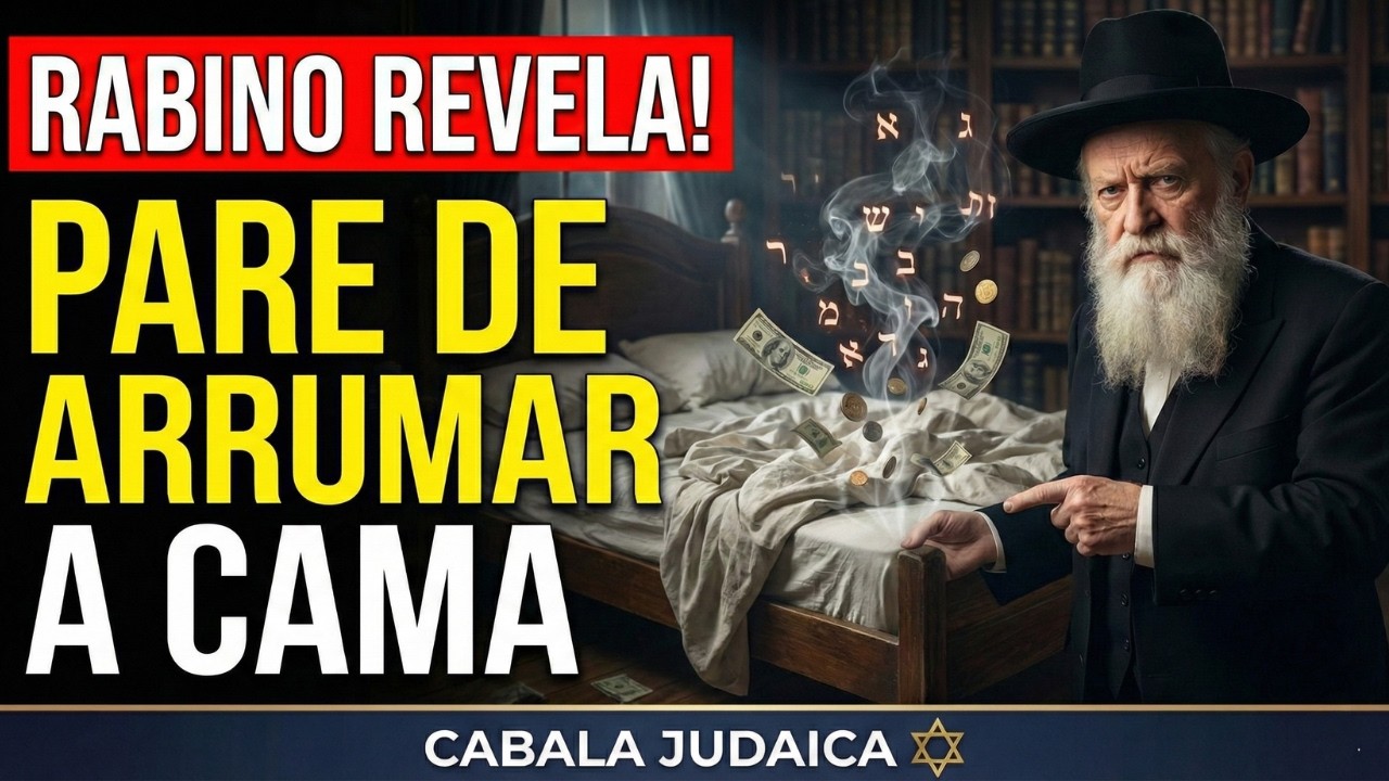 🔴PARE de arrumar a cama nestes 2 dias—você está aprisionando a pobreza dentro de si | Cabala Judaica